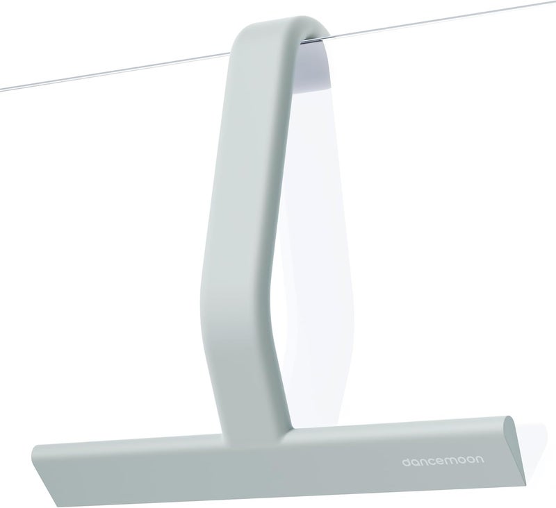 dancemoon JustHang Shower Squeegee for Glass Doors, All-One-Piece Silicone with Built-in Hook Design for Easy Hanging, Household Window Mirror Squeegee for Bathroom, Glass, Kitchen, Tile Wall, Car - Image 1
